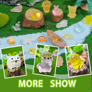🏆#1 Bestseller ⏰Mini Glow in The Dark Animal Resin Models