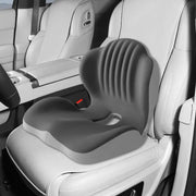 Ergonomic Memory Foam Seat Cushion with Lumbar & Back Support. Relieves Back Pain. Reduces Pressure