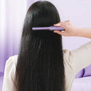 Mini Cordless Hair Straightener Brush – Ceramic Comb, USB Rechargeable, All Hair Types