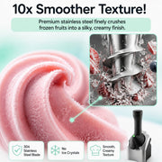 🔥46% OFF + Free Shipping｜One‑Touch Automatic Fruit Ice Cream Maker