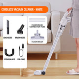 Cordless Handheld Vacuum Cleaner – High-Power, Anti-Mite, Multi-Surface, USB Rechargeable
