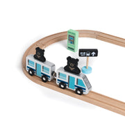 Wooden City & Vehicles Play Set