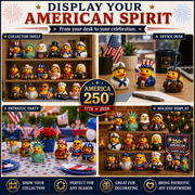 250th American Patriotic Rubber Duck Countdown Calendar 2026 – 24 Characters, 250 Years of Stories 🇺🇸
