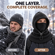 3-in-1 Winter Fleece Balaclava Hood 🧣❄️ Warm Face. Ear & Neck Cover