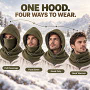 3-in-1 Winter Fleece Balaclava Hood 🧣❄️ Warm Face. Ear & Neck Cover