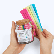Handmade 90 Day Bible Verses Jar (Free Christian Gift Box)