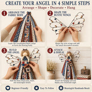 Angel Fabric Hanging DIY Kit