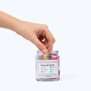 Handmade 90 Day Bible Verses Jar (Free Christian Gift Box)