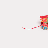 Wooden Dragon Boat Pull Along Toy