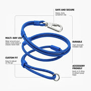 Hands Free Leash + Poop Bag Holder
