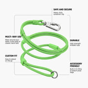 Hands Free Leash + Poop Bag Holder