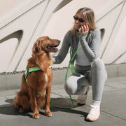Hands Free Leash + Poop Bag Holder