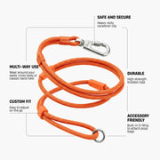 Hands Free Leash + Poop Bag Holder