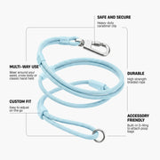 Hands Free Leash + Poop Bag Holder