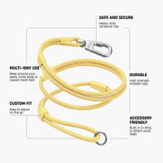 Hands Free Leash + Poop Bag Holder