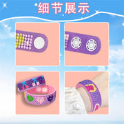 DIY Diamond Bracelet Kit for Kids – Sparkle Gem Craft Set, Makes 2 Wristbands