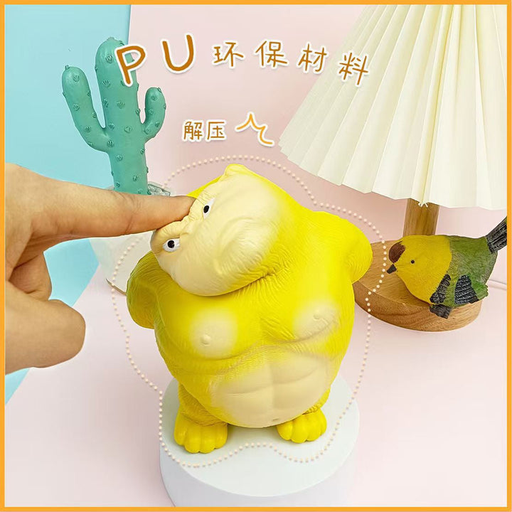 Squishy Chubby Duck Stress Relief Toy – Cute Kawaii Squeeze Fidget