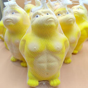 Squishy Chubby Duck Stress Relief Toy – Cute Kawaii Squeeze Fidget