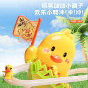 Cute Chick Spiral Track Toy – Rolling Slide Tower for Toddlers & Kids