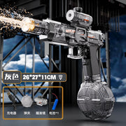 Electric Long-Range Water Gun – High-Speed Motor, Shoots Up to 8 Meters