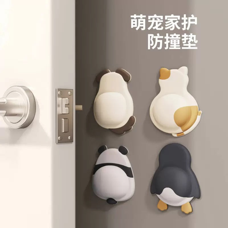 Cute Animal Corner Guards – Baby Safety Bumpers for Furniture (Cat, Panda, Dog, Penguin)