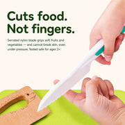 Montessori Toddler Knife Set - Safe Real Cooking Tools