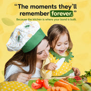 Montessori Toddler Knife Set - Safe Real Cooking Tools