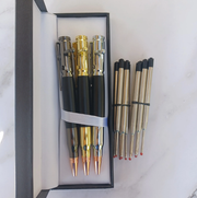 Stress Relief Bolt Action Work Pens, Great for Stress Relief Fidgeting, 62%-68% Copper Brass, Tactical Bolt Action Pen