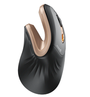 ProtoArc Ergonomic Bluetooth Vertical Mouse, EM11 NL Wireless Rechargeable Optical Mice, Computer Gaming Mouse with 3 Multi-Device, 3 Level Adjustable DPI, TikTokShopBlackFriday, TikTokShopCyberMonday,summerwins