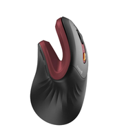 ProtoArc Ergonomic Bluetooth Vertical Mouse, EM11 NL Wireless Rechargeable Optical Mice, Computer Gaming Mouse with 3 Multi-Device, 3 Level Adjustable DPI, TikTokShopBlackFriday, TikTokShopCyberMonday,summerwins