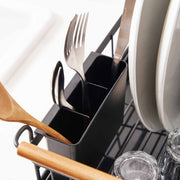 Dish Rack - Steel + Wood
