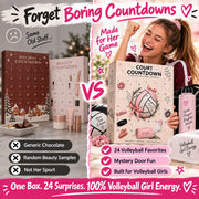 🏐 24 Days. 24 Surprises. One Volleyball-Obsessed Christmas. — 2026 Court Countdown Mystery Box