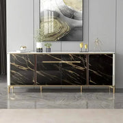 Gold Marble Pattern Self-Adhesive Wallpaper Roll