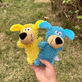 Squeaky Dog Plush Toy