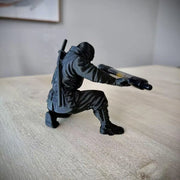 Ninja Pen Holder for Desk, Black Ninja Decor Pen Stand Pencil Holder Desk Accessories for Office Home Classroom