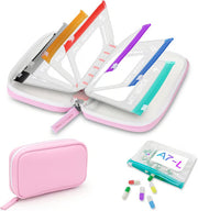 🔥💊A8 Waterproof Pill Case Set – For 7 to 14 days of medication & vitamins 💧Waterproof & shatterproof