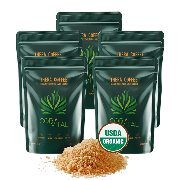 Organic Coffee Enema | Ground Premium Gold Blend - 5 LB
