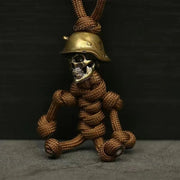 🔥Skeleton Soldier Paracord Keychain