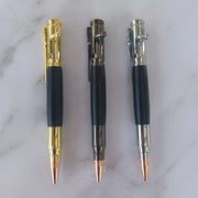 Stress Relief Bolt Action Work Pens, Great for Stress Relief Fidgeting, 62%-68% Copper Brass, Tactical Bolt Action Pen
