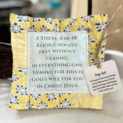 ✝️Best Encouraged And Blessed Gift-Prayer Quilt with cross inside