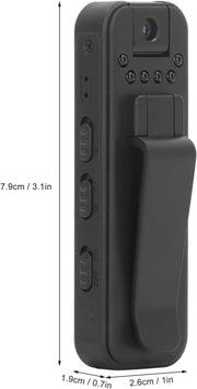 🏆Flash Sale⚡ 50K+ SOLD! Almost Gone-🔥HD 1080P Rechargeable Mini Body Camera With Night Vison&Rotating Lens📷️
