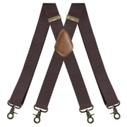 📏 Adjustable Work Suspenders | Classic X-Back Support