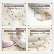 Inflatable Baby Seat — Built-In Pump, Easy to Pack & Store