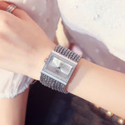 🎄🎁Christmas Special Offer: 50% OFF💥Ladies Rhinestone Quartz Square Watch