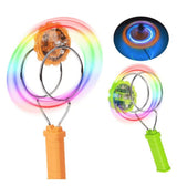 💚 LED Magnetic Gyro Fidget Spinner – Spin, Glow & Destress in Style