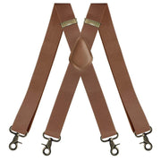 📏 Adjustable Work Suspenders | Classic X-Back Support