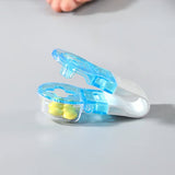 Portable Pill Pusher & Organizer – Easy One-Press Tablet Remover with Storage Box