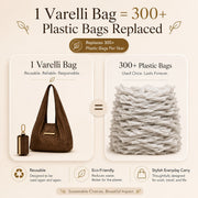 👜 2-in-1 Transformable Charm Tote Bag – Compact Keychain to Spacious Everyday Bag
