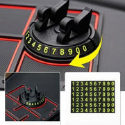 4-in-1 Car Anti-Slip Phone Pad | Phone Holder + Aromatherapy + License Plate + Glow Mat