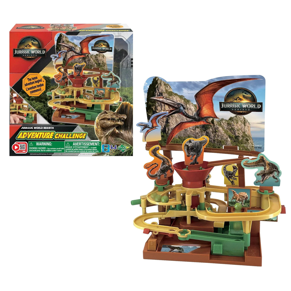 Epoch Games Jurassic World Rebirth Adventure Challenge